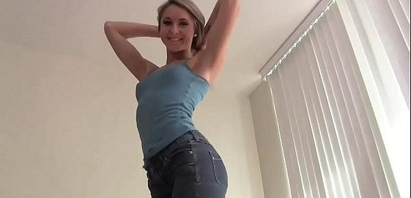  Worship my ass in these tight denim jeans JOI